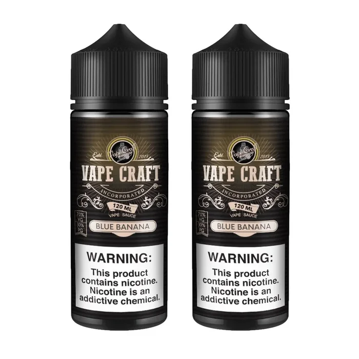 Vape Craft Blue Banana 2 Bottle Bundle