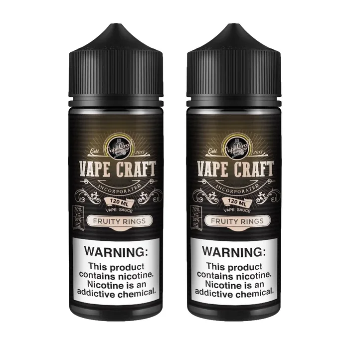 Vape Craft Fruity Rings 2 Bottle Bundle