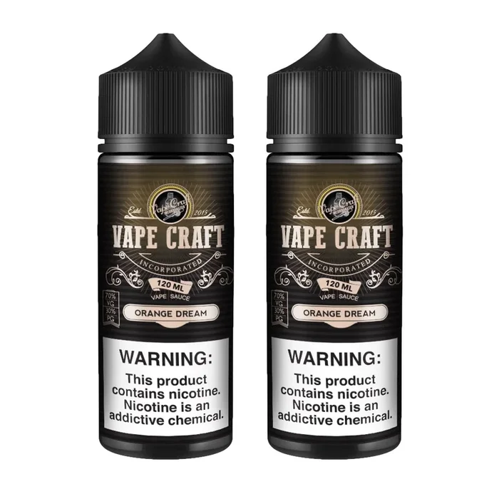 Vape Craft Orange Dream 2 Bottle Bundle