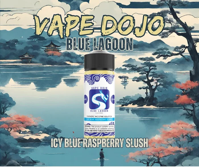 Vape Dojo – Blue Lagoon Flavored Synthetic Nicotine Solution