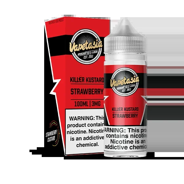 Vapetasia Killer Kustard Strawberry eJuice