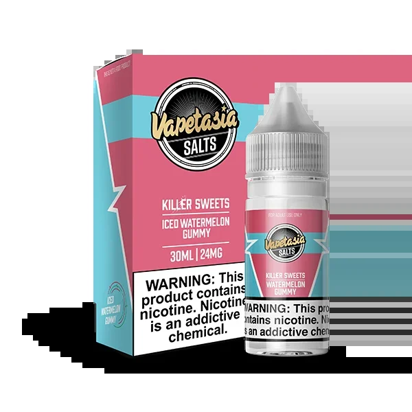 Vapetasia Killer Sweets Salt Iced Watermelon Gummy eJuice