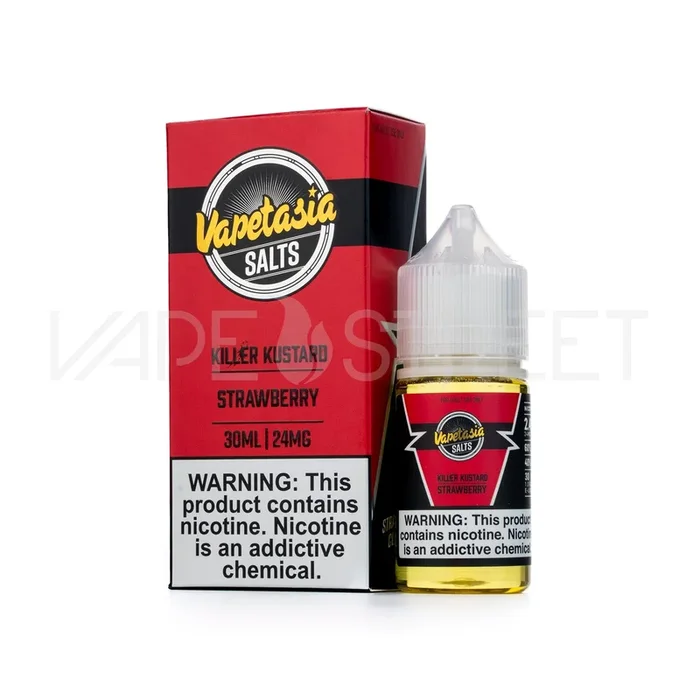Vapetasia Salts Killer Kustard Strawberry (30ml)