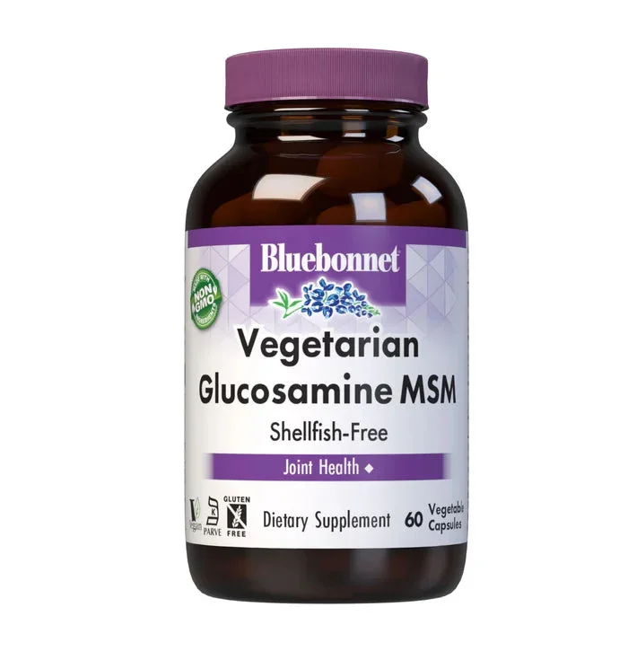 VEGETARIAN GLUCOSAMINE & MSM 60 VCAPS