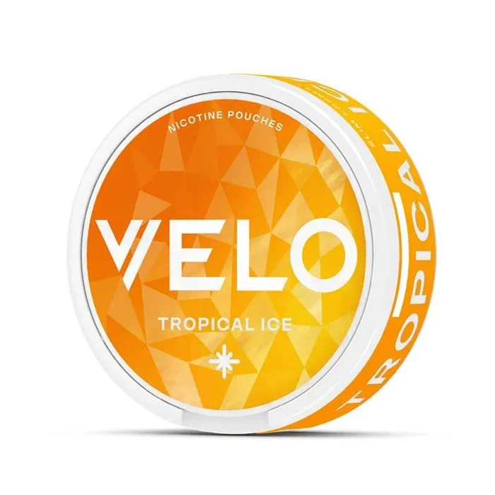 Velo Tropical Ice Mini Nicotine Pouches – Mellow (6mg)