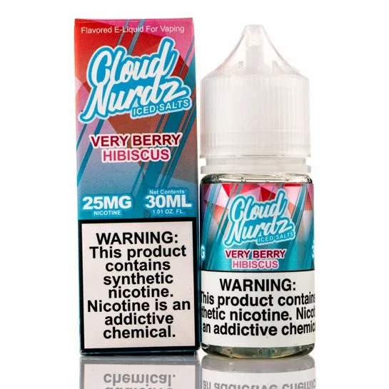 Very Berry Hibiscus Iced Salt – Cloud Nurdz E-Juice