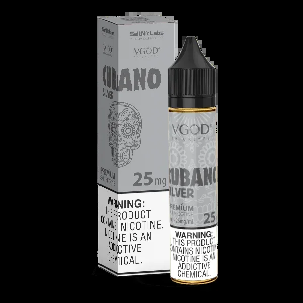 VGOD Salt Nic Cubano Silver 30mL