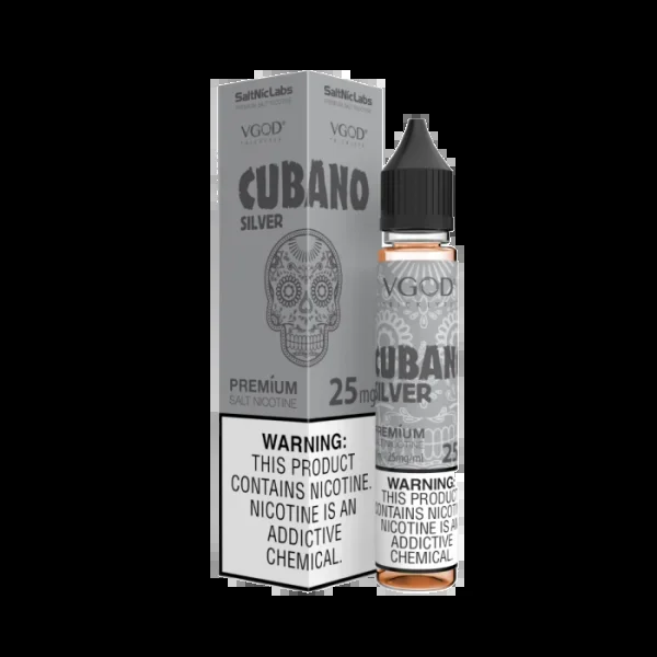 VGOD SaltNic Labs E-Liquid 25mg – Cubano Silver