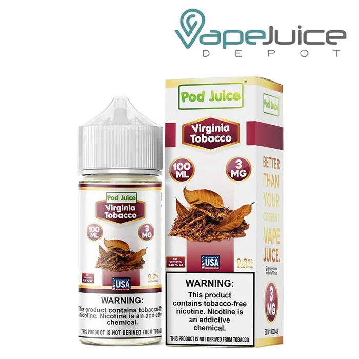 Virginia Tobacco Pod Juice TFN 100ml