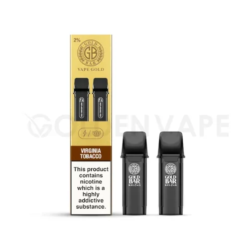 Virginia Tobacco Prefilled Pods By Gold Bar Reload