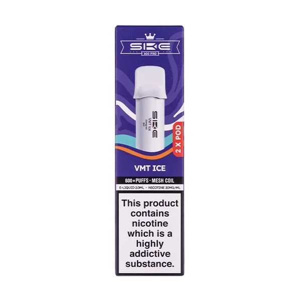 VMT Ice Crystal 600 Pro Prefilled Pods by SKE