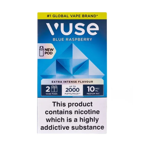 VPro NS Blue Raspberry Vuse Pro Pod Nic Salt Refills