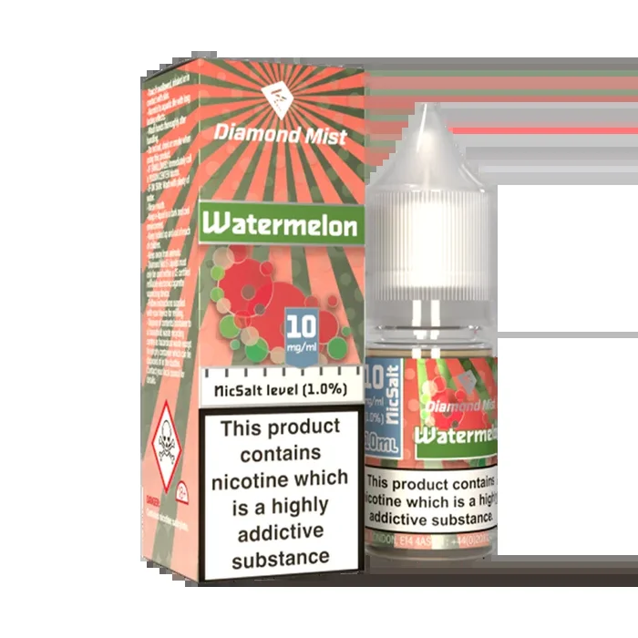 Watermelon 10ml E-Liquid By Diamond Mist