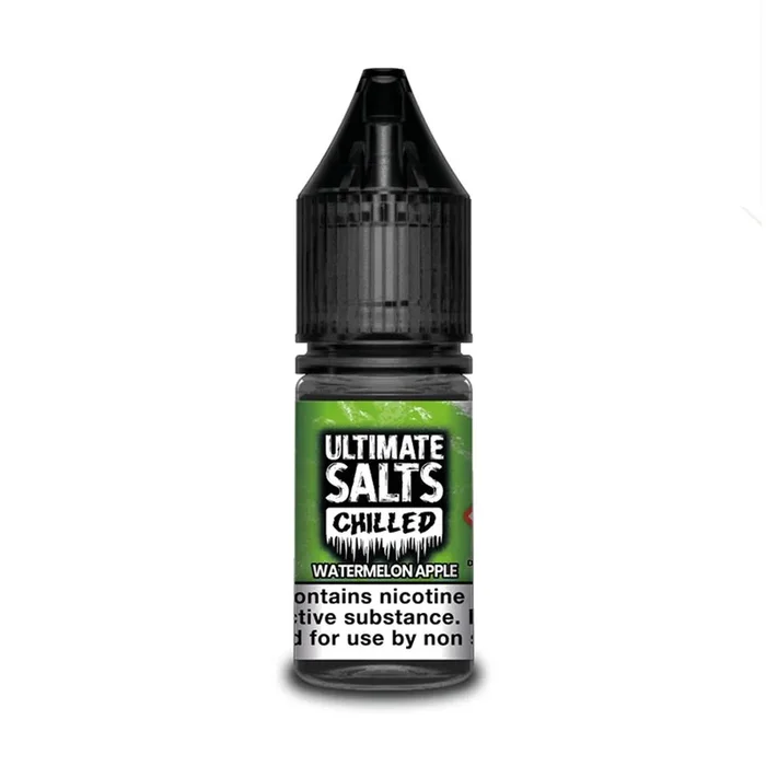 Watermelon Apple Chilled 10ml Nic Salt E-Liquid by Ultimate Juice