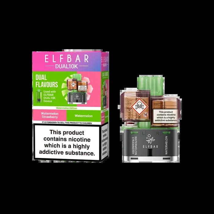 Watermelon Edition Elfbar Dual 10k Refill Pack