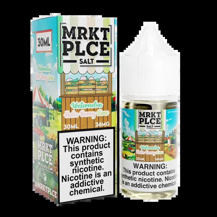 Watermelon Hulaberry Lime MRKT PLCE Salts 30mL