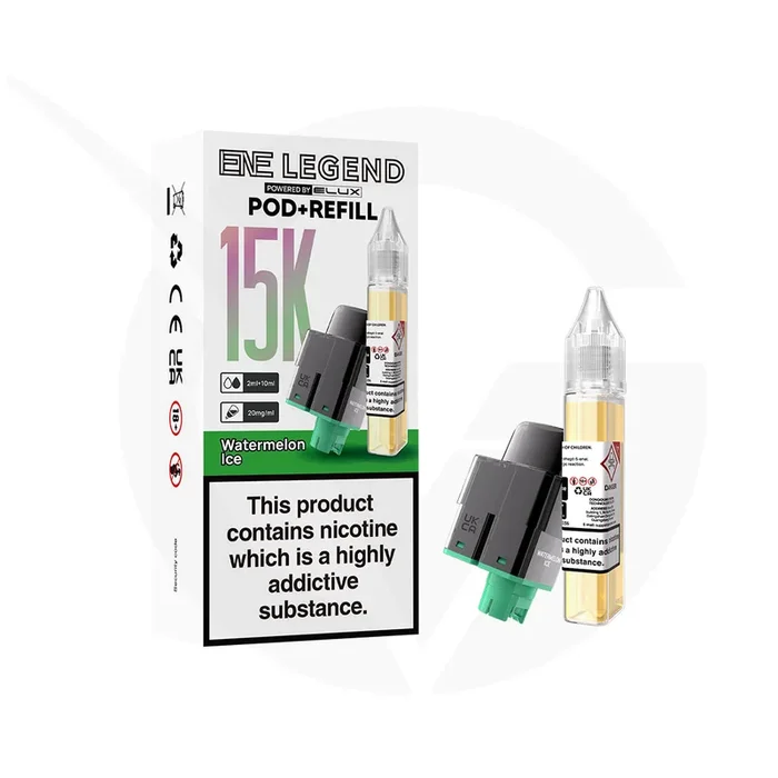 Watermelon Ice Elux ENE Legend 15k Refill Pods