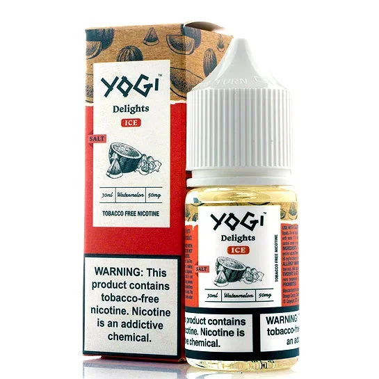 Watermelon Ice Salt – Yogi Delights E-Juice