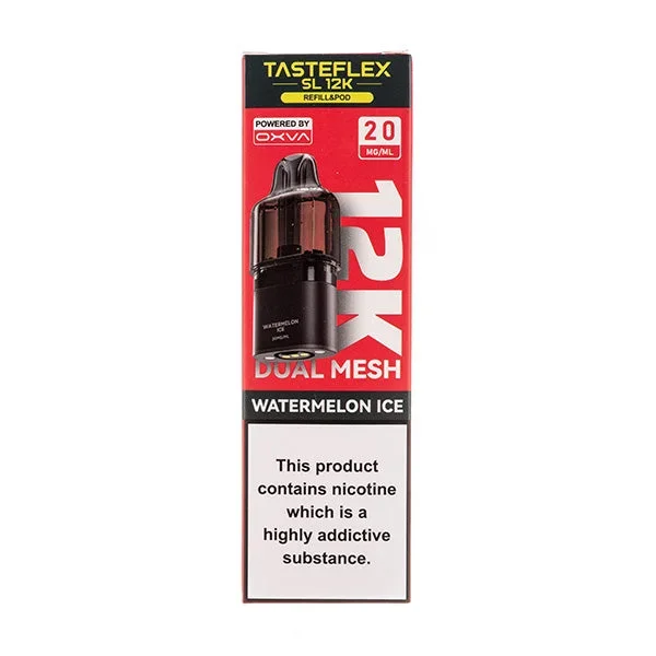 Watermelon Ice Tasteflex SL 12K Prefilled Pod + Refill by OXVA
