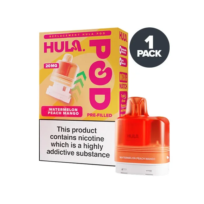 Watermelon Peach Mango Hula Prefilled Pods