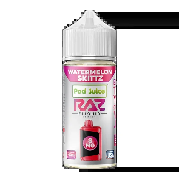 Watermelon Skittz RAZ X POD JUICE 100ml