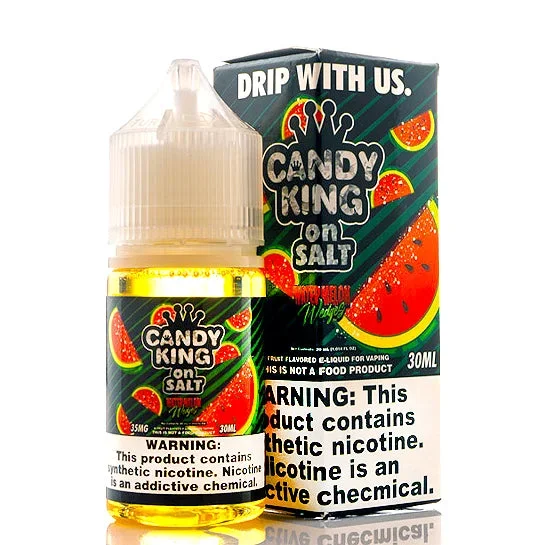 Watermelon Wedges on Salt – Candy King E-Juice