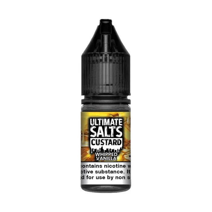 Whipped Vanilla Custard 10ml Nic Salt E-Liquid by Ultimate Juice