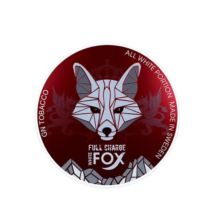 White Fox Full Charge Nic Pouch 15mg – 20 Pouches