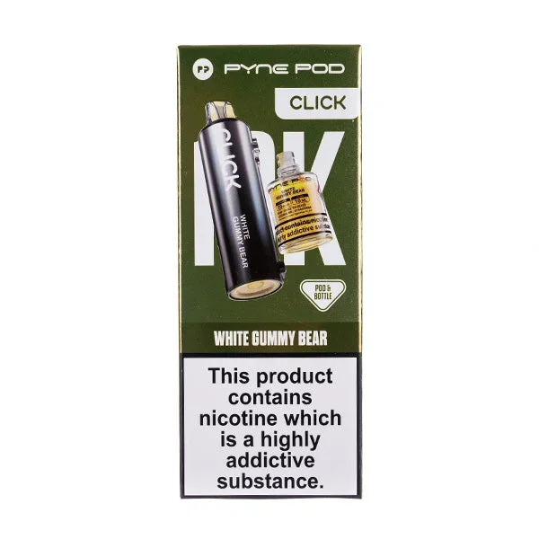 White Gummy Bear Pyne Pod Click Pod & Bottle