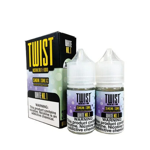 White No.1 by Twist Salts Series 30mL 2-Pack