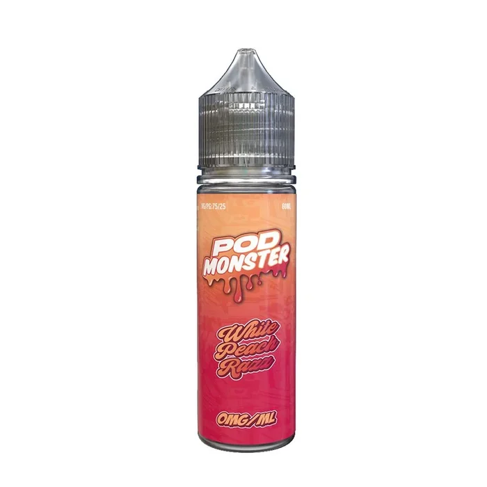 White Peach Razz | Pod Monster | 60mL