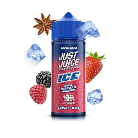 Wild Berries & Aniseed 100ml Shortfill E-Liquid by Just Juice Ice