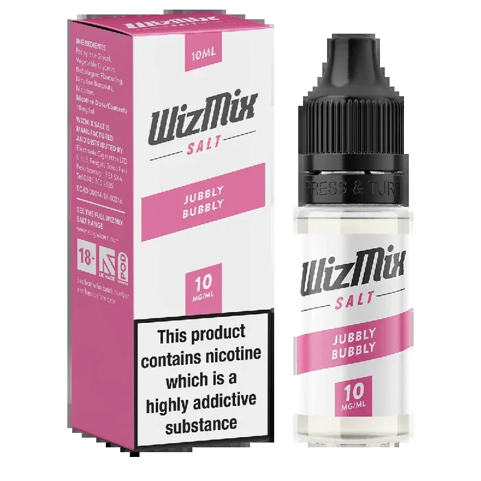 Wizmix Salt Jubbly Bubbly – 10ml