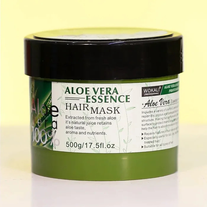WOKALI HAIR MASK ALOE VERA ESSENCE 500 GM WKL201