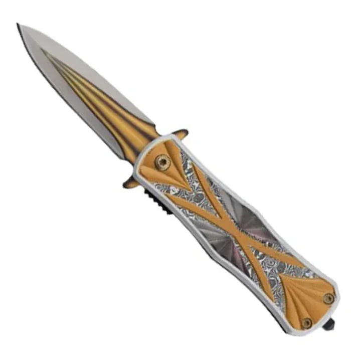 Xtreme – 6.5″ Golden Phoenix Foldable Pocket Knife