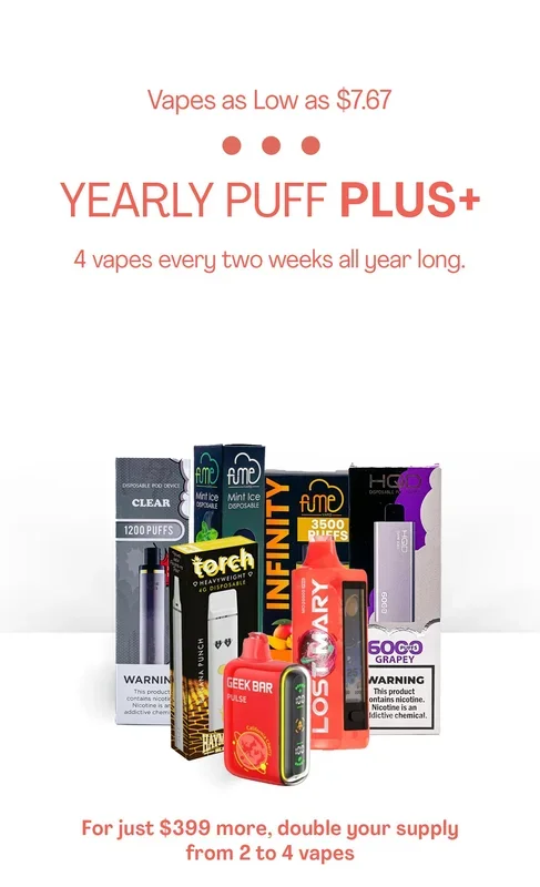 YEARLY PUFF PLUS