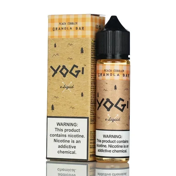 Yogi E-Liquid – Peach Cobbler Granola Bar – 60ml