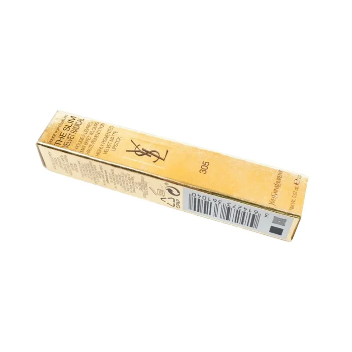 YSL – ROUGE PUR COUTURE SLIM VELVET RADICAL 305 ORANGE SURGE