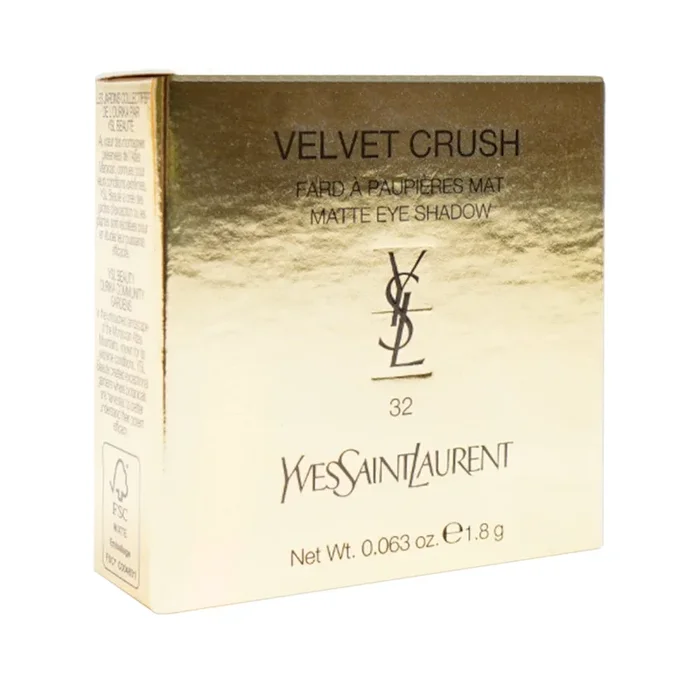 YSL – VELVET CRUSH MONO EYESHADOW 32 UNACESSIBLE BLACK