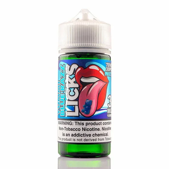 Yummi Blue Razz Frozty – Licks E-Juice (100 ml)