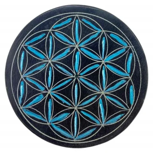 ZenN – Flower Of Life Round Ash Catcher
