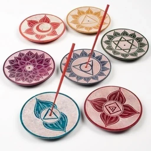 ZenN – Seven Chakras Round Ash Catcher