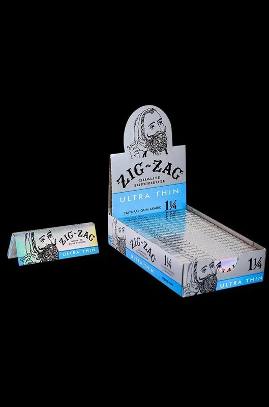 Zig Zag Ultra-Thin Rolling Papers – 24 Pack