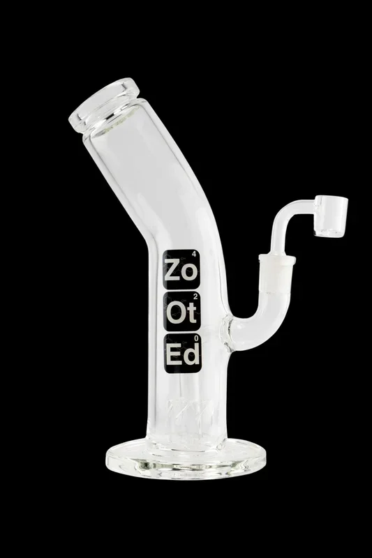 Zooted Glass Bent Tube Dab Rig
