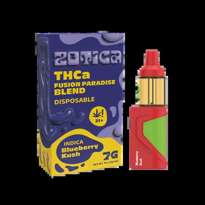 Zotica Big Cloud Blueberry Kush THC-A Vaporizer – 7000mg